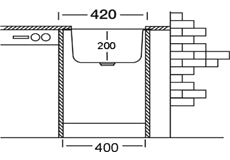 Undermount 103 | EX103